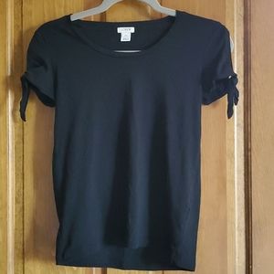 Black jcrew top